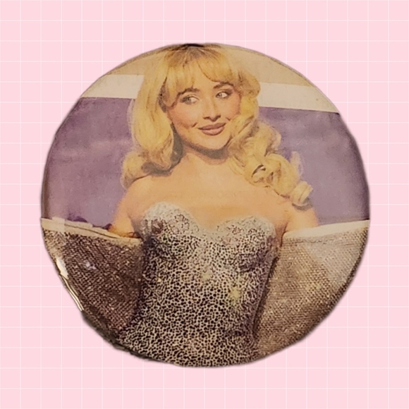 Handmade Jewelry - Sabrina Carpenter 2" Pin